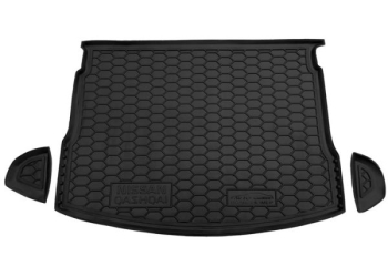Килимок в багажник для Nissan Qashqai 2007-2010 (Avto-Gumm). Фото 4