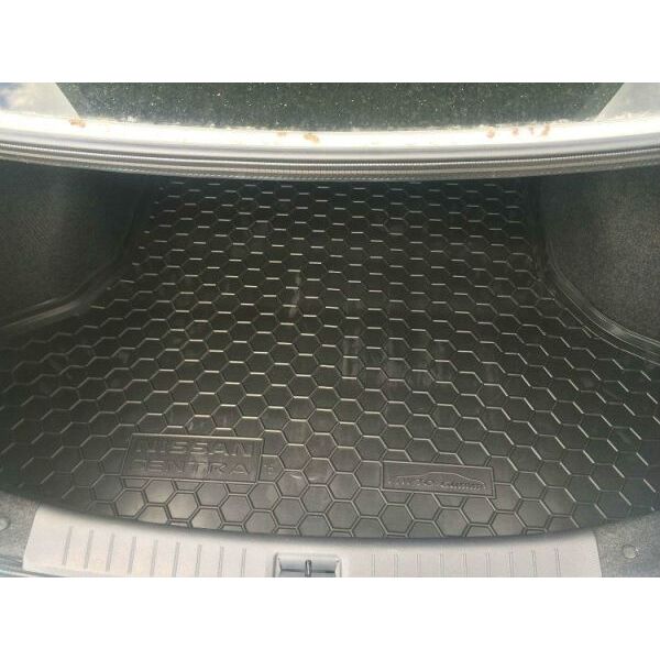 Коврик в багажник Nissan Sentra B17 2012-2019 Avto-Gumm