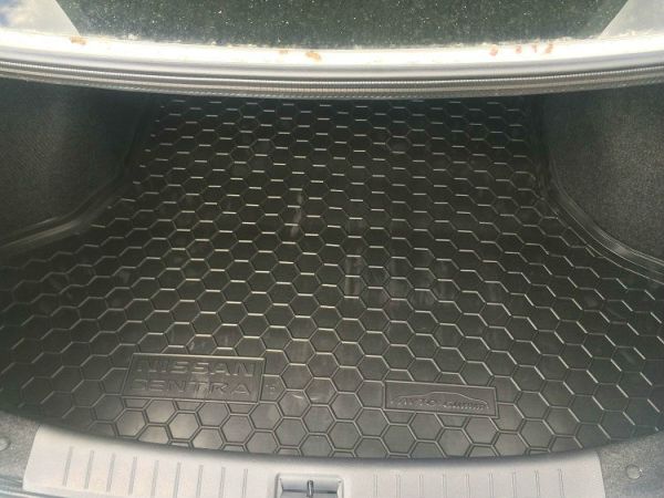 Коврик в багажник Nissan Sentra B17 2012-2019 Avto-Gumm. Фото 6