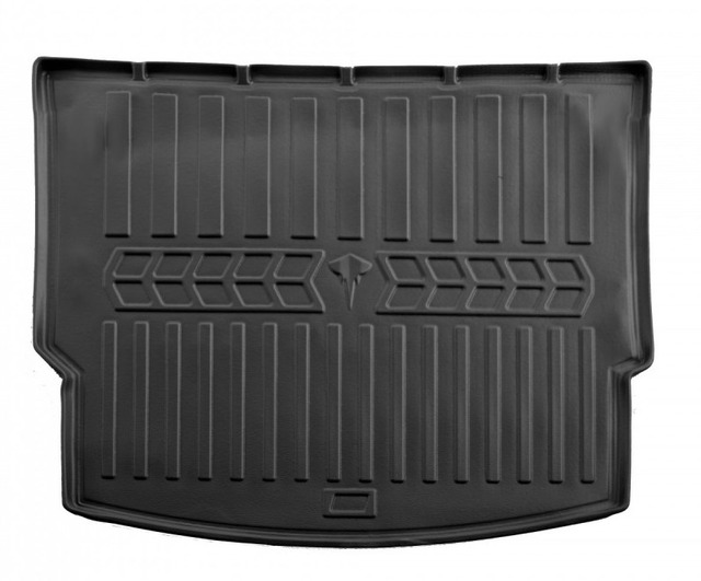 Коврик в багажник Nissan X-Trail (T33) 2021-... ДВС e-power 5 мест верхний с бортиками 30 мм Stingray