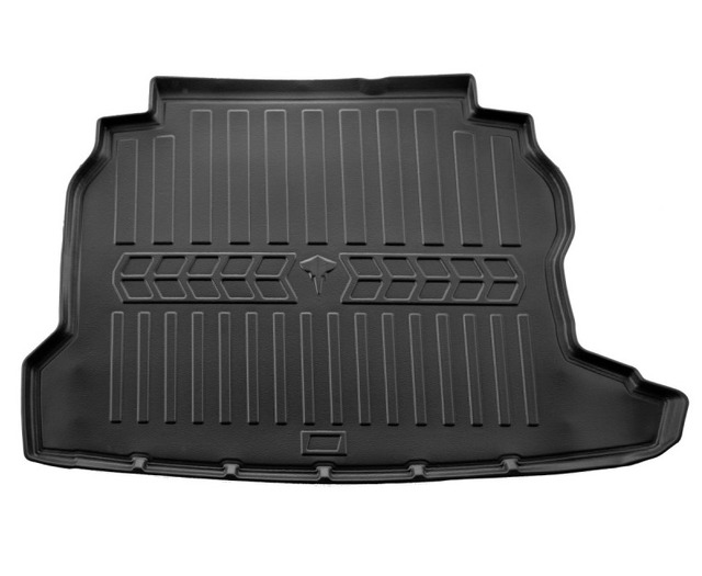 Коврик в багажник Opel Astra G (1998-2004) Sedan с бортиками 30 мм Stingray