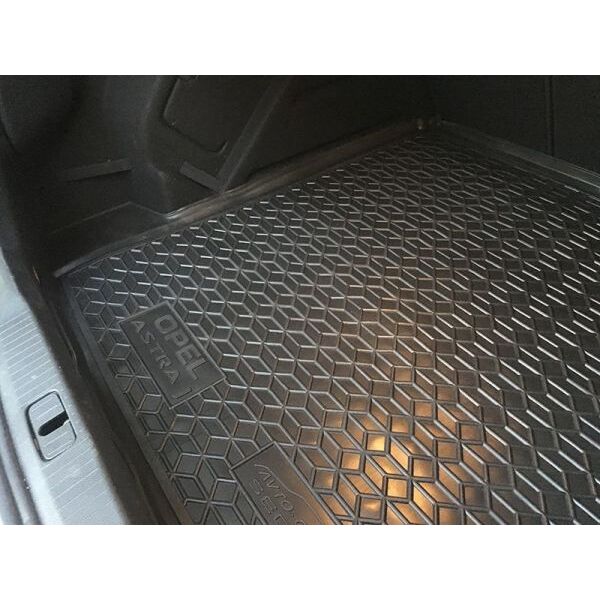 Коврик в багажник Opel Astra J 2009- Sedan (Avto-Gumm). Фото 3