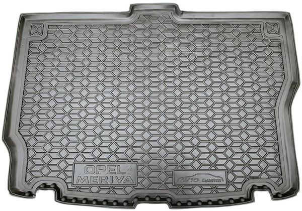 Коврик в багажник Opel Meriva A 2002-2010 Резиновые Avto-Gumm. Фото 3