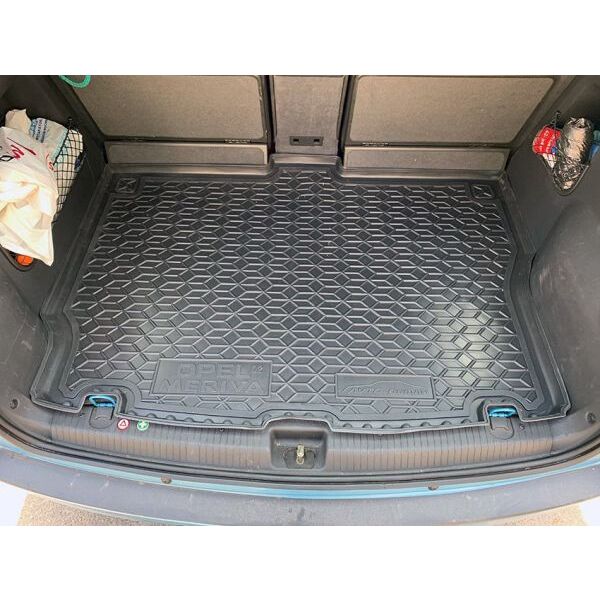 Коврик в багажник Opel Meriva A 2002-2010 Резиновые Avto-Gumm. Фото 2