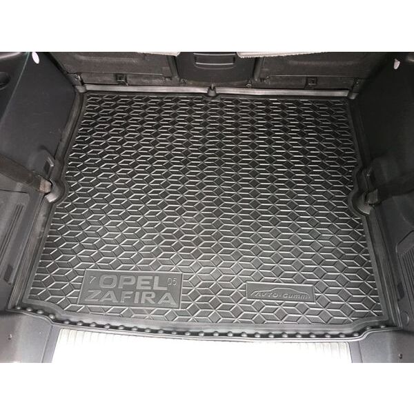 Коврик в багажник Opel Zafira B 2005- 7 мест (Avto-Gumm). Фото 2