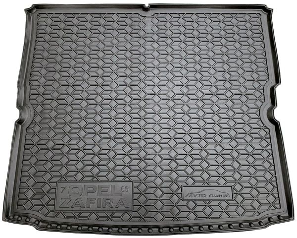 Коврик в багажник Opel Zafira B 2005- 7 мест (Avto-Gumm). Фото 7