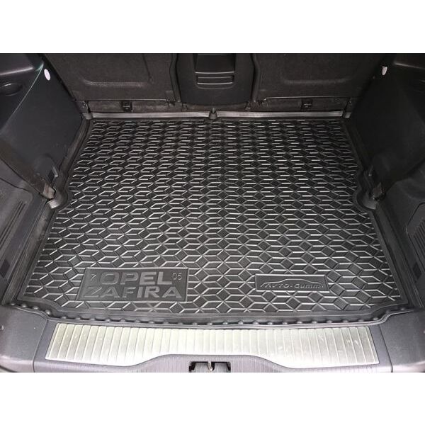 Коврик в багажник Opel Zafira B 2005- 7 мест (Avto-Gumm). Фото 3