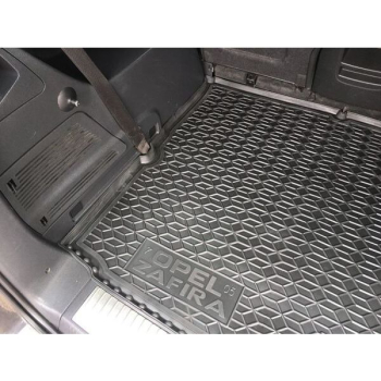 Коврик в багажник Opel Zafira B 2005- 7 мест (Avto-Gumm). Фото 4