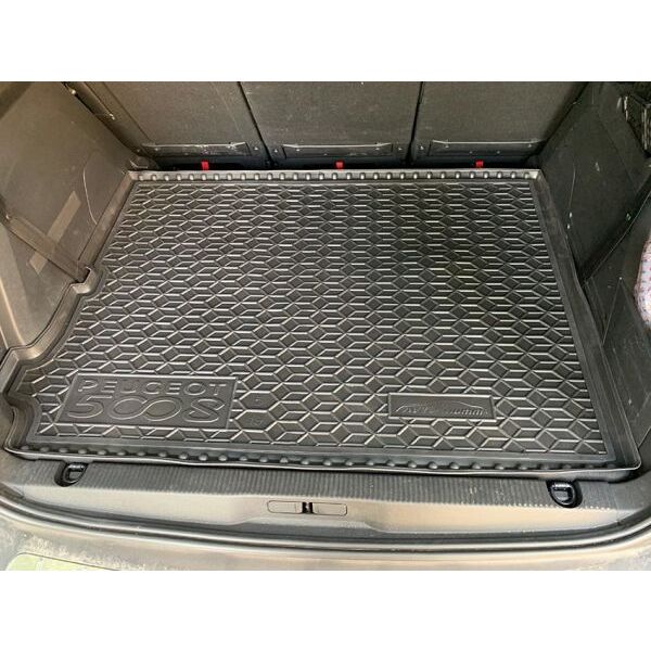 Коврик в багажник Peugeot 5008 (2017-...) 5 мест (Avto-Gumm). Фото 5