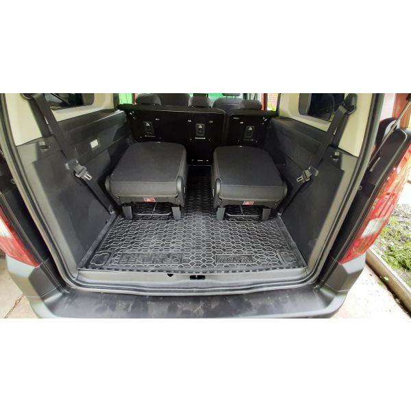 Коврик в багажник Peugeot Rifter 2019-/Citroen Berlingo 2019- длинная база (Avto-Gumm). Фото 3