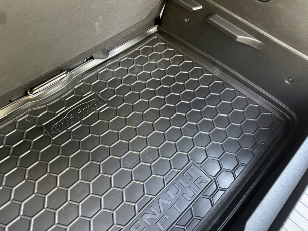 Коврик в багажник Renault Captur (2013-2019) Нижняя полочка (Avto-Gumm). Фото 6
