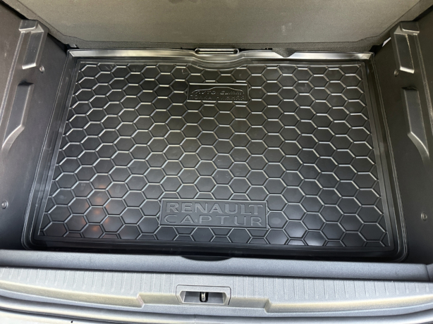 Коврик в багажник Renault Captur (2013-2019) Нижняя полочка (Avto-Gumm). Фото 3