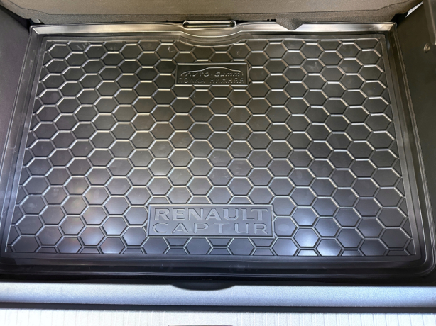 Коврик в багажник Renault Captur (2013-2019) Нижняя полочка (Avto-Gumm). Фото 4