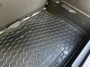 Коврик в багажник Renault Captur (2013-2019) Нижняя полочка (Avto-Gumm). Фото 6