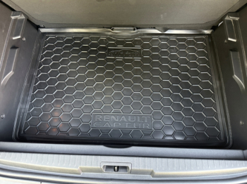Коврик в багажник Renault Captur (2013-2019) Нижняя полочка (Avto-Gumm). Фото 3