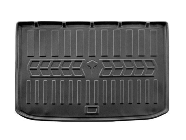 Коврик в багажник Renault Captur (2019-...) Верхняя полка с бортиками 30 мм (Stingray)