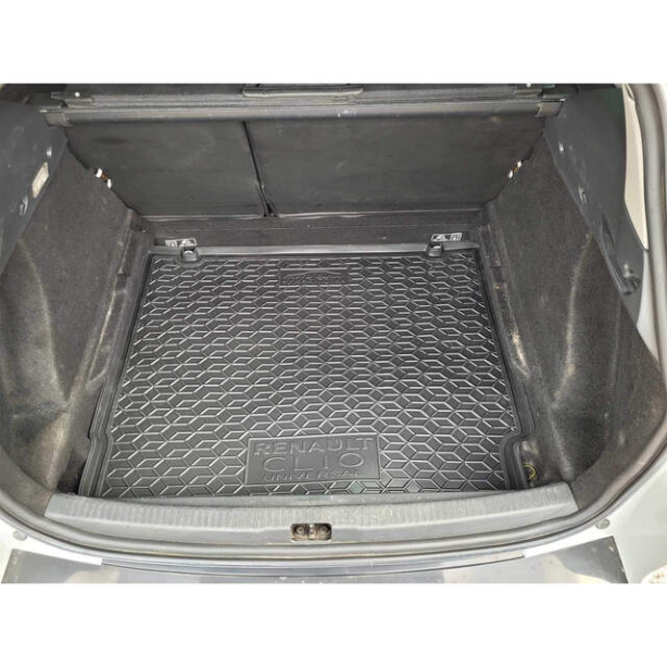 Коврик в багажник Renault Clio IV (2012-2019) Universal нижняя полочка (Avto-Gumm). Фото 2