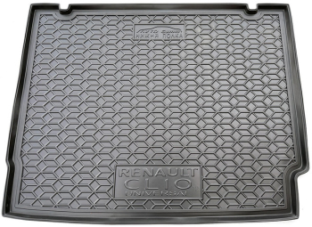 Коврик в багажник Renault Clio IV (2012-2019) Universal нижняя полочка (Avto-Gumm)