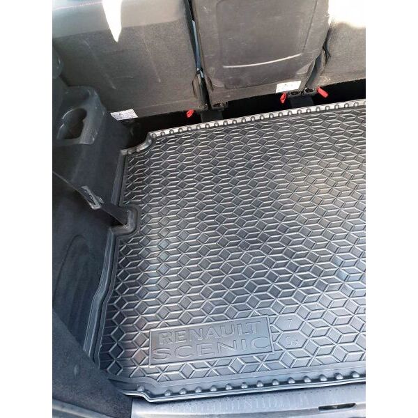 Коврик в багажник Renault Grand Scenic III (2009-2016) 7 мест (Avto-Gumm). Фото 4