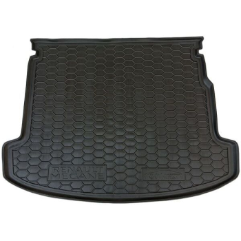 Коврик в багажник Renault Megane III (2008-2015) Universal с ушами Avto-Gumm