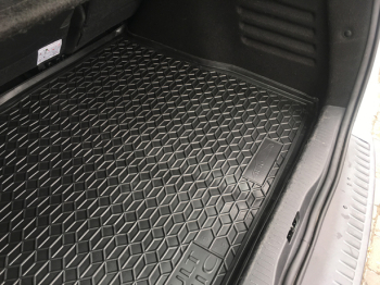 Коврик в багажник Renault Scenic III (2009-2016) Резиновые Avto-Gumm. Фото 5