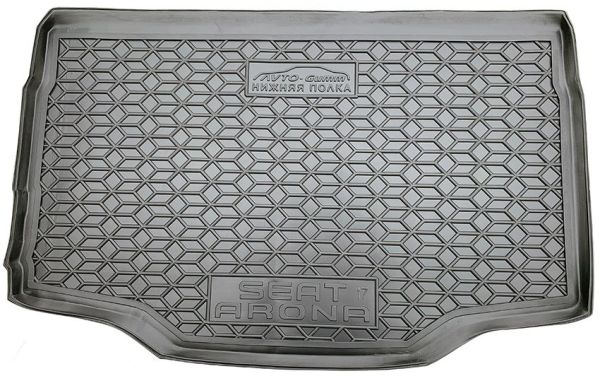 Коврик в багажник Seat Arona (2017-...) Нижняя полочка (Avto-Gumm). Фото 2