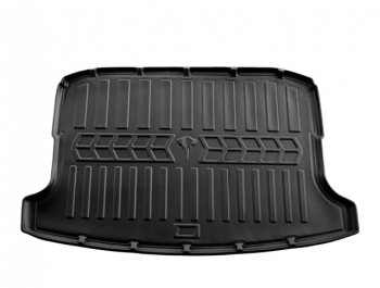 Коврик в багажник Seat Ateca (2016-...) нижняя полочка с бортиками 30 мм (Stingray)