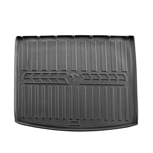 Коврик в багажник SEAT Leon III 5F 2012-2019 универсальный верхняя полочка с бортиками 30 мм Stingray