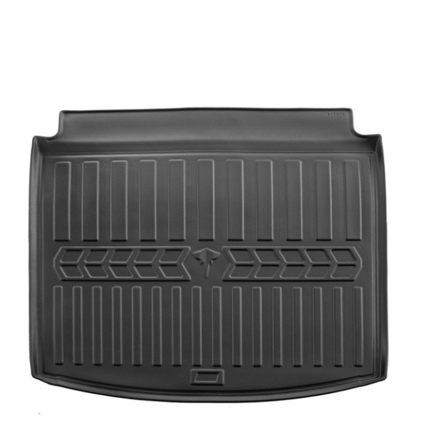Коврик в багажник SEAT Leon III (5F) 2012-2019 универсальный нижняя полочка с бортиками 30 мм Stingray