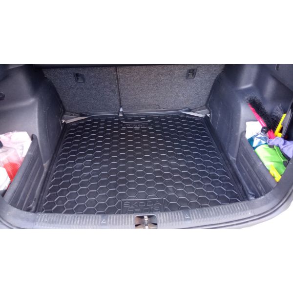 Коврик в багажник Skoda Fabia II (5J) (2007-2014) Universal (Avto-Gumm). Фото 2