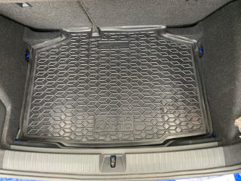 Коврик в багажник Skoda Kamiq (2019-...) Резиновые AVTO-Gumm. Фото 6
