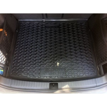Коврик в багажник Skoda Karoq 2018- полноразмерный (Avto-Gumm)