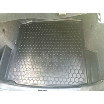 Коврик в багажник Skoda Octavia III (A7) (2013-2020) Liftback (Avto-Gumm). Фото 2