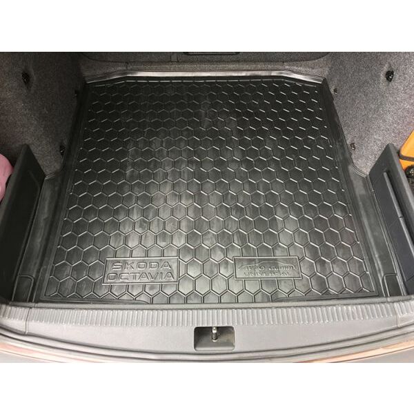 Коврик в багажник Skoda Octavia III (A7) (2013-2020) Universal (Avto-Gumm). Фото 2
