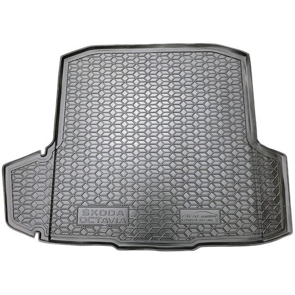 Коврик в багажник Skoda Octavia III (A7) (2013-2020) Universal с ушами Avto-Gumm