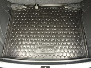 Коврик в багажник Skoda Rapid (2012-2019) Spaceback (Avto-Gumm). Фото 4