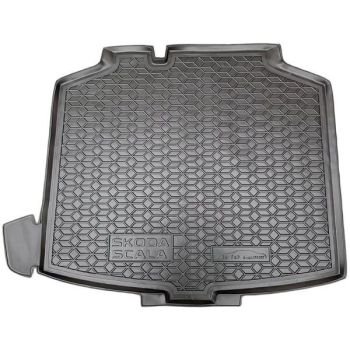 Коврик в багажник Skoda Scala 2020- Резиновые (Avto-Gumm)