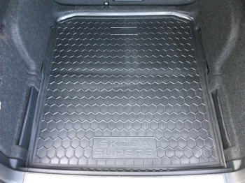 Коврик в багажник Skoda Superb III (3V) (2015-...) Universal (Avto-Gumm). Фото 5