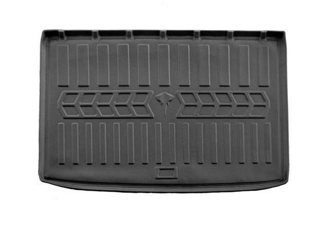 Коврик в багажник Skoda Yeti (2009-2017) с бортиками 30 мм (Stingray)