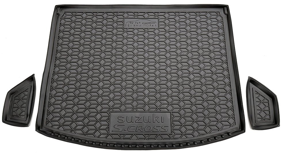 Килимок в багажник для SUZUKI SX4 III S-CROSS (2021-...) (верхня поличка) (Avto-Gumm)