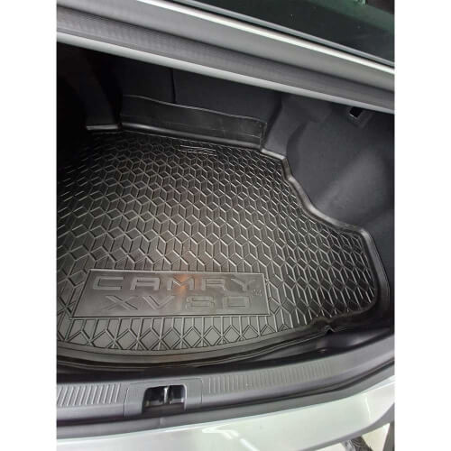 Коврик в багажник Toyota Camry (XV80) (2024-...) ДВЗ Резиновые (Avto-Gumm). Фото 9