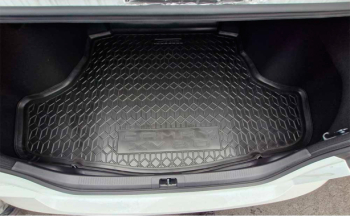 Коврик в багажник Toyota Camry (XV80) (2024-...) ДВЗ Резиновые (Avto-Gumm). Фото 10