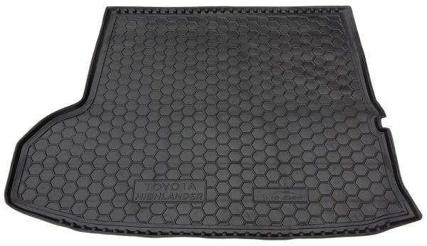 Коврик в багажник Toyota Highlander (XU50) 2013-2019 7 мест Резиновые Avto-Gumm. Фото 2