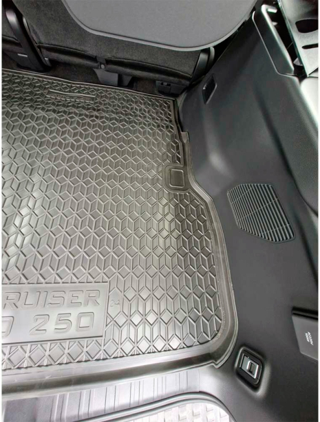 Коврик в багажник Toyota Land Cruiser Prado (J250) (2023-...) (5 мест) (Avto-Gumm). Фото 11