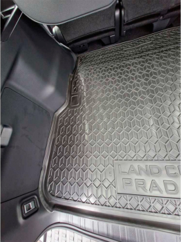 Коврик в багажник Toyota Land Cruiser Prado (J250) (2023-...) (5 мест) (Avto-Gumm). Фото 10