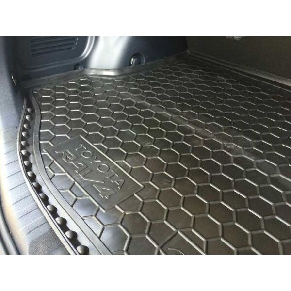 Коврик в багажник Toyota RAV4 2013- (докатка) Резиновые Avto-Gumm. Фото 3