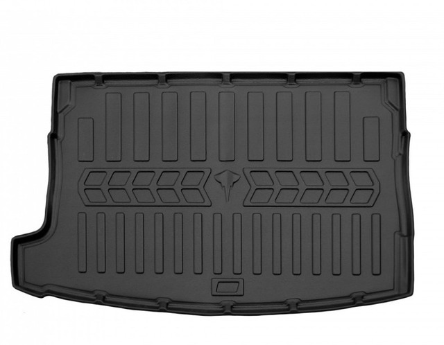 Коврик в багажник Volkswagen e-Golf (2014-2020) с бортиками 30 мм (Stingray)