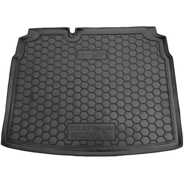 Коврик в багажник Volkswagen Golf 5 03-/6 09- (хэтчбек) с докаткой (Avto-Gumm)