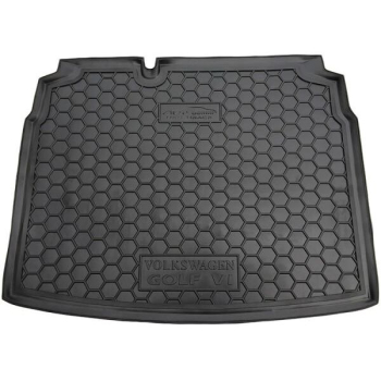 Коврик в багажник Volkswagen Golf 5 03-/6 09- (хэтчбек) с докаткой (Avto-Gumm)
