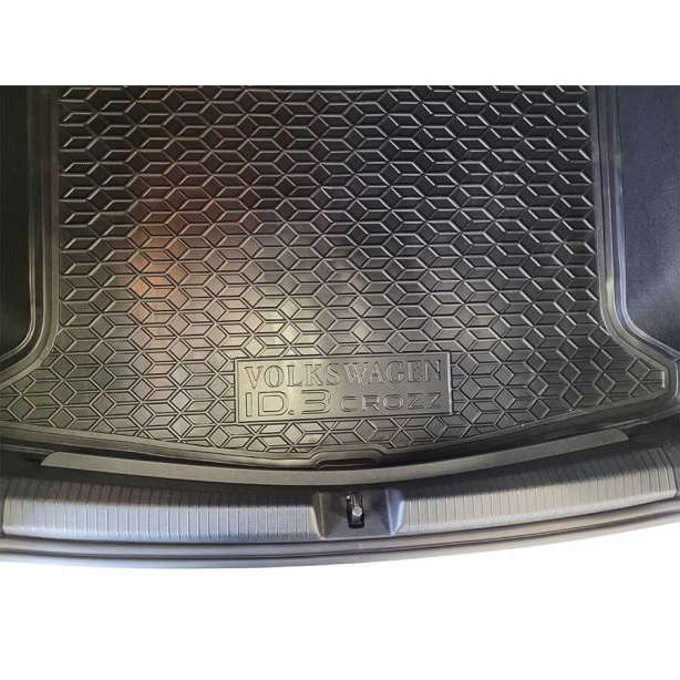 Коврик в багажник Volkswagen ID3 Pure+ (2020-...) Резиновые Stingray, Avto-Gumm, Frogum Proline Premium. Фото 5